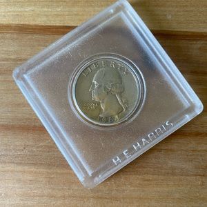 1964-D Washington quarter